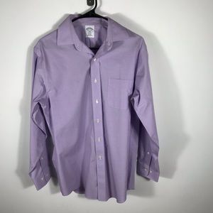 Brooks Brothers long sleeve dress shirt Sz 15 1/2-2/3
